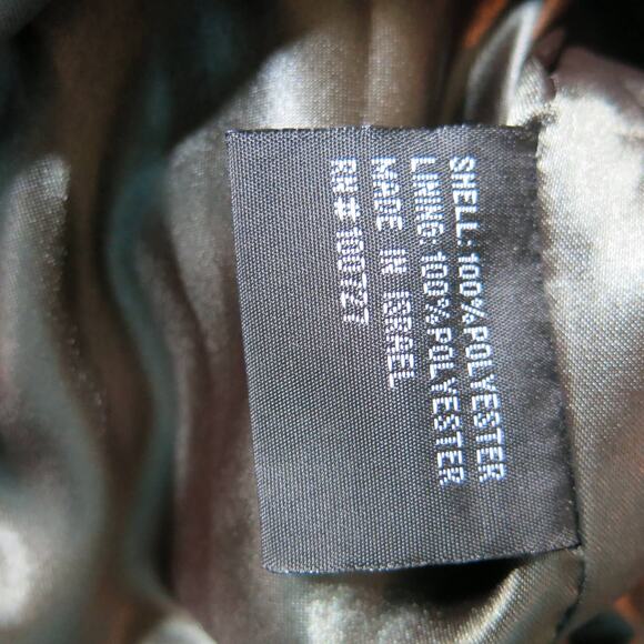 VINTAGE *NWT* KENPO Suede Jacket Size M Men Lined Zipper Hunter Green 90s Y2K - Picture 16 of 16